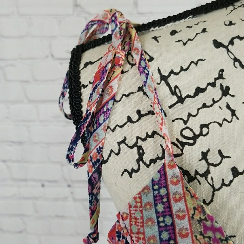 Bcbgeneration Printed Surplice Romper - image 4